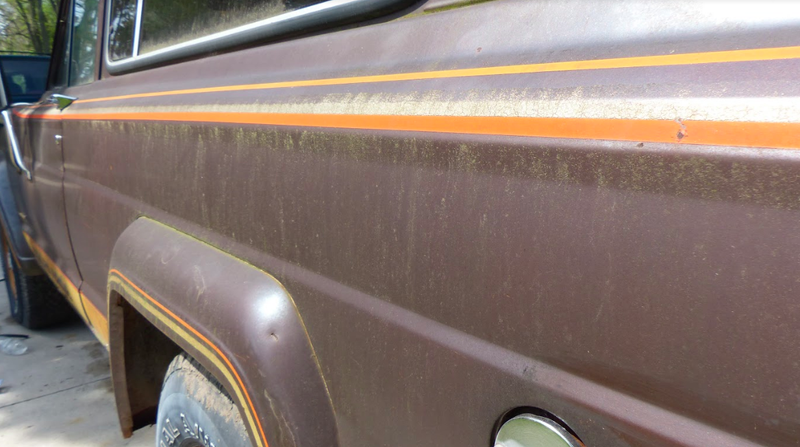 Illustration for article titled A Few Hours Of Cleaning And Wrenching Totally Transformed My 1979 Jeep Cherokee Golden Eagle
